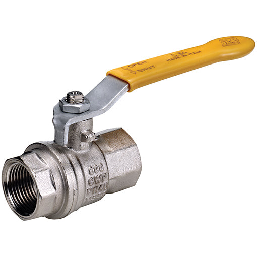 Dual Sealing WRAS / Gas Approved Ball Valve BSPP