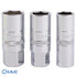 SPARK PLUG SOCKET SET, 1/2" SQ. DR. (3 PIECE) 16784
