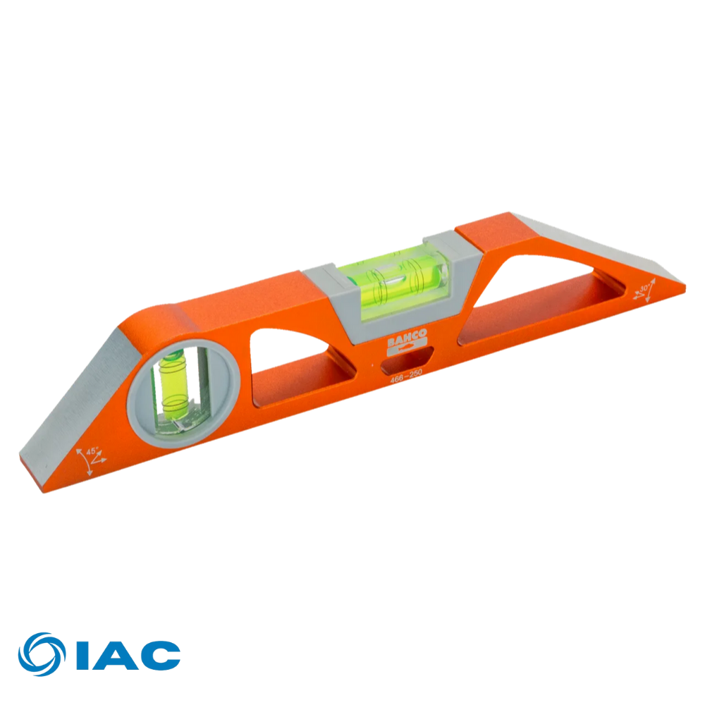 BAHCO 466-250 – ALUMINIUM SPIRIT SCAFFOLD LEVEL 250 MM