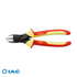 BAHCO 2101S-180 – ERGO™ SIDE CUTTING PLIERS WITH INSULATED HANDLES AND PHOSPHATE FINISH 180 MM