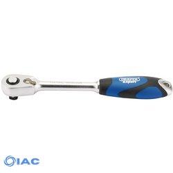 60 TOOTH MICRO HEAD REVERSIBLE SOFT GRIP RATCHET, 26515