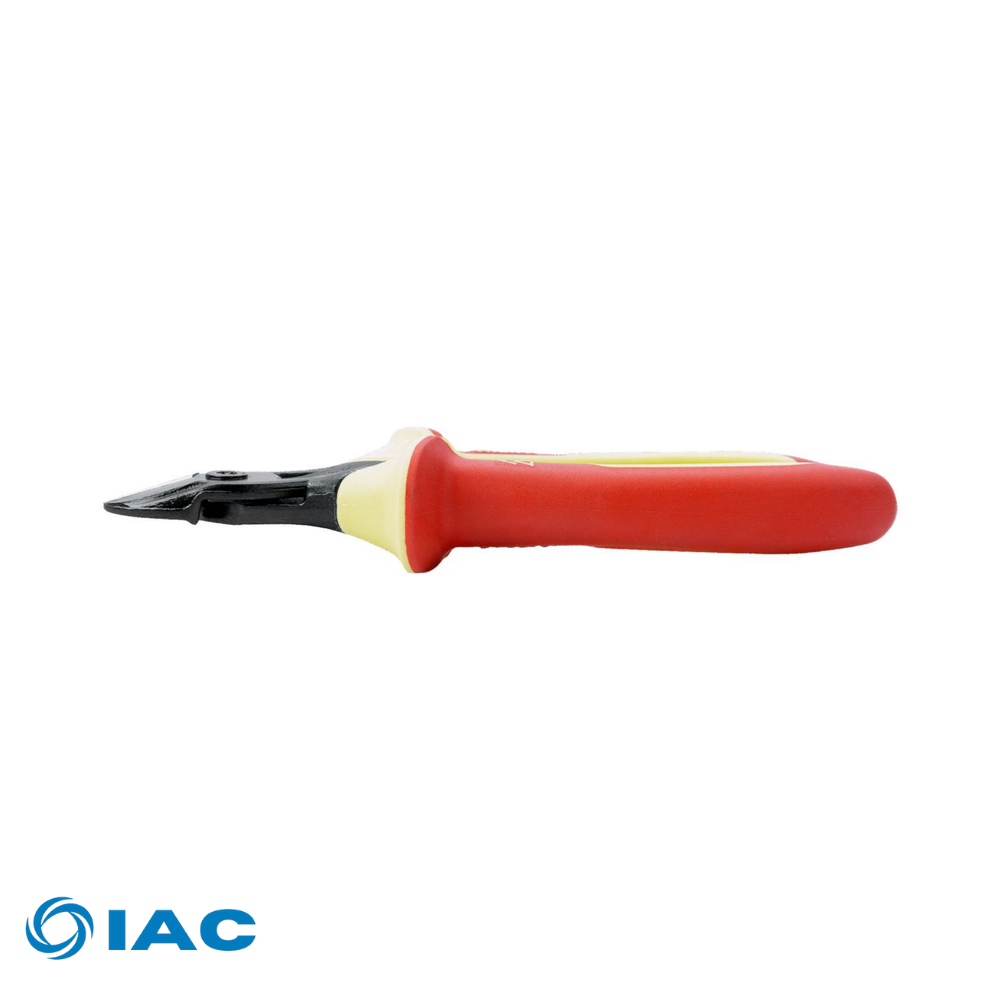 BAHCO 2101S-180 – ERGO™ SIDE CUTTING PLIERS WITH INSULATED HANDLES AND PHOSPHATE FINISH 180 MM