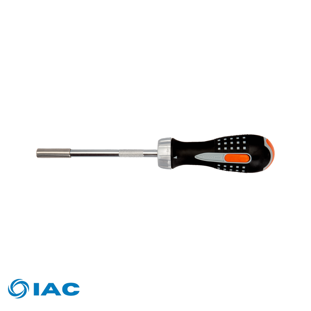 BAHCO 808050 – 1/4″ BIT HOLDER RATCHETING SCREWDRIVER 125 MM