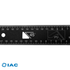 BAHCO 9045-B-300 – CARPENTER SQUARE WITH STEEL BLADE 300 MM
