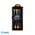 BAHCO 706-1 – SLOTTED/PHILLIPS SCREWDRIVER SET WITH PRECISION GRIP 1.5-3MM/PH0-PH1 – 6 PCS
