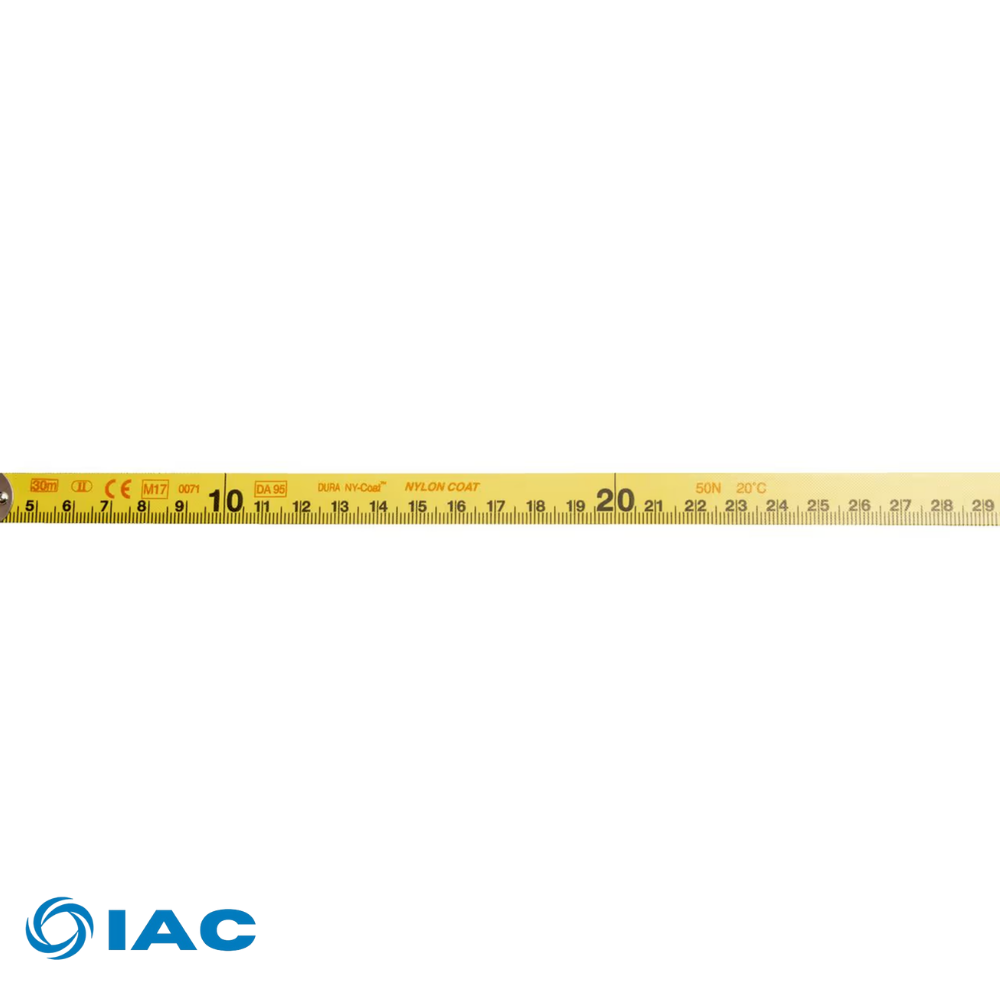 BAHCO LT-STEEL-50 – LONG MEASURING TAPE WITH STEEL BLADE AND OPEN CASE 50 M