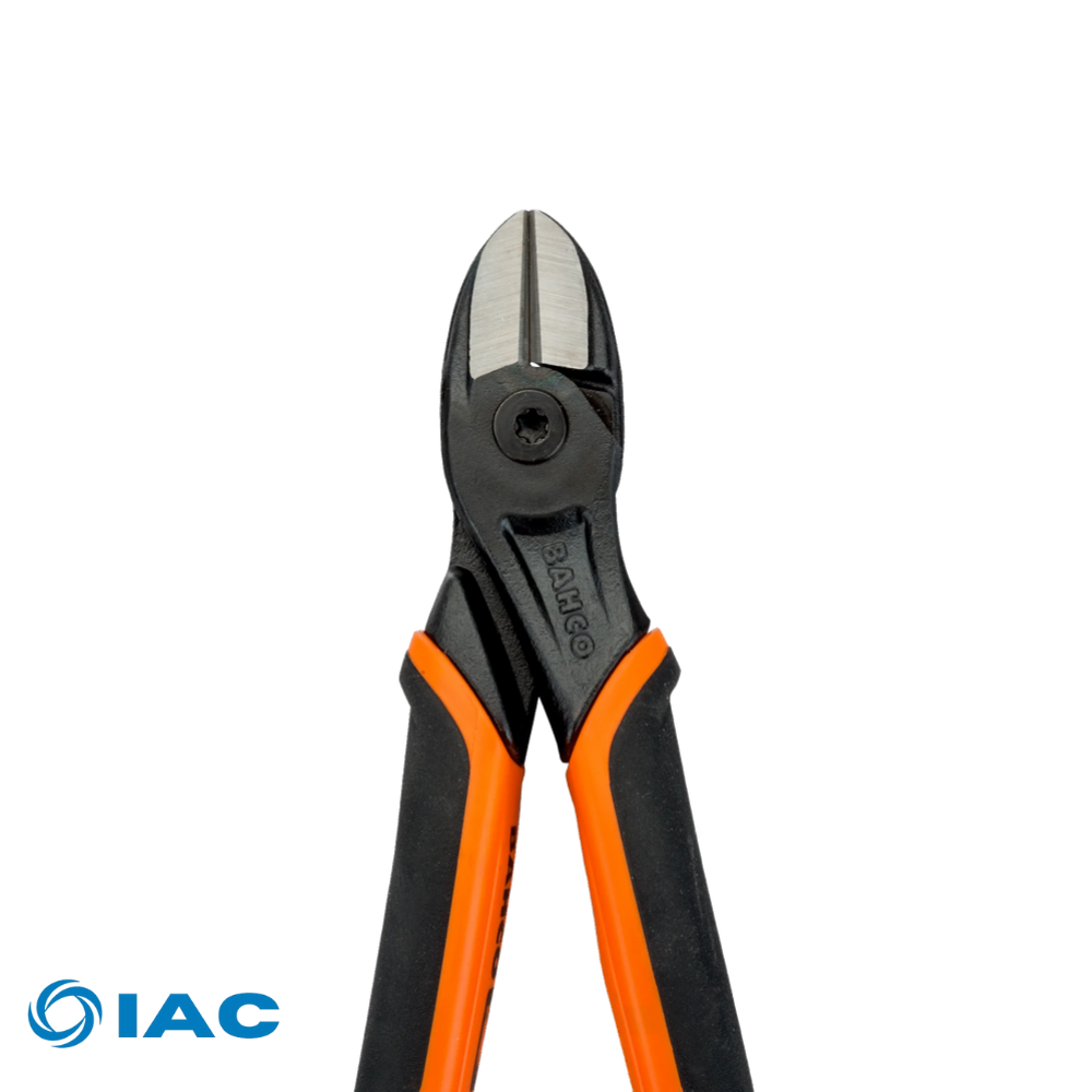 BAHCO 2101G-180 – ERGO™ SIDE CUTTING PLIERS WITH 2-COMPONENT HANDLE AND PHOSPHATE FINISH 180 MM