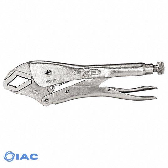 VISEGRIP CURVED JAW LOCKING PLIER 7IN 7CR CODE: VIS10508018