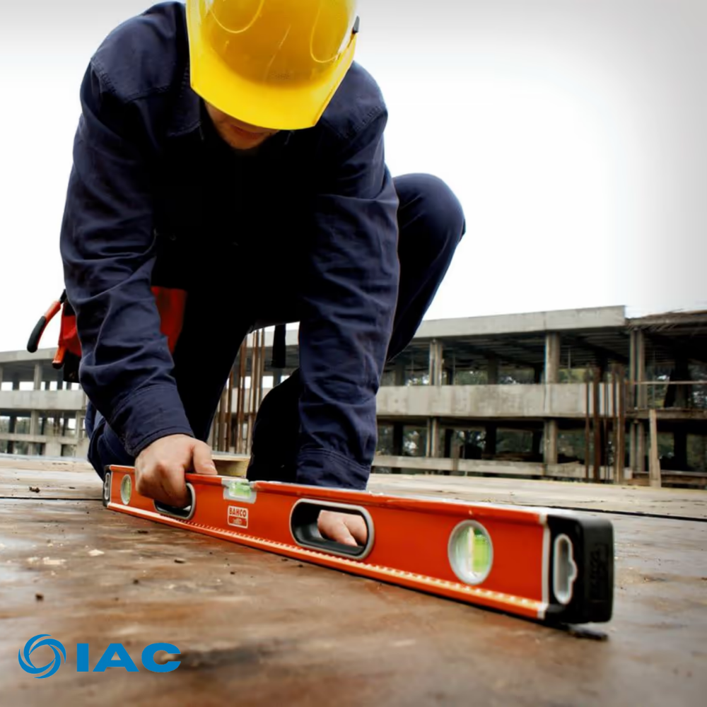 BAHCO 466-2000 – THICK SHAPED ALUMINIUM PROFILE SPIRIT LEVEL 2000 MM