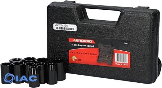 AEROPRO 10 PCS IMPACT SOCKET AP7006