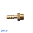 2" HOSE TAIL MALE TAPERED BRASS
