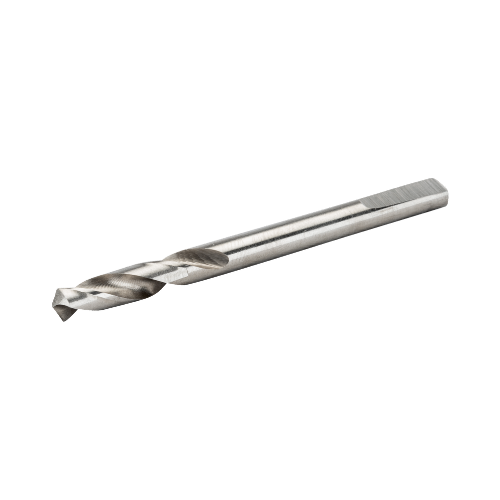 Carbide-tipped pilot drills for support shafts