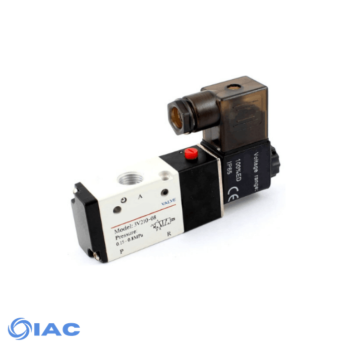 SOLENOID/SPRING VALVE 3/2 1/4" CODE: 3V21008