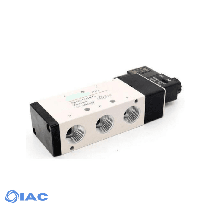 SOLENOID/SPRING VALVE 5/2 1/2" CODE: 4V41015