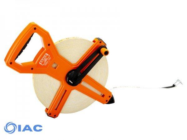 BAHCO LTS-30-E – METRIC/IMPERIAL LONG MEASURING TAPE WITH NYLON COATED BLADE AND OPEN CASE 30 M