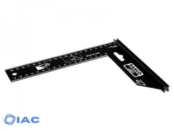 BAHCO 9045-B-250 – CARPENTER SQUARE WITH STEEL BLADE 250 MM