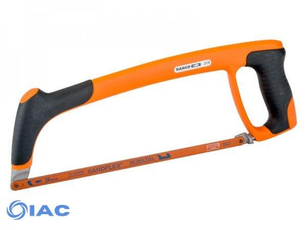 BAHCO 319 – PROFESSIONAL HAND HACKSAW FRAME WITH SOFT GRIP HANDLE 300 MM