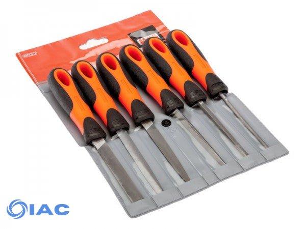 BAHCO 1-476-04-3-2 – ERGO™ ENGINEERING FILE SET SMOOTH CUT 100 MM – 6 PCS