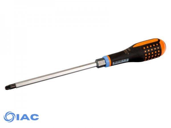 BAHCO BE-8810TB – ERGO™ THROUGH BLADE POZIDRIV SCREWDRIVER WITH IMPACT GRIP PZ1 X 100 MM