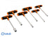 BAHCO 903T-3 – HEX NUT DRIVER SET WITH T-HANDLE GRIP 5-13 MM – 6 PCS