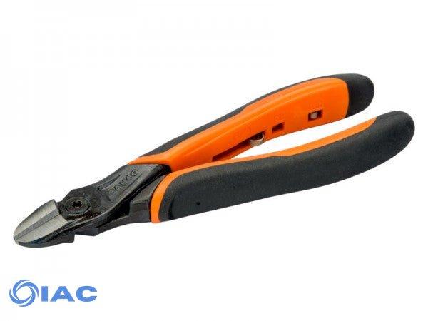 BAHCO 2101G-160 – ERGO™ SIDE CUTTING PLIERS WITH 2-COMPONENT HANDLE AND PHOSPHATE FINISH 160 MM