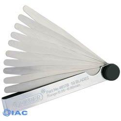 DRAPER 10 BLADE METRIC FEELER GAUGE SET CODE: 36169