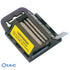 Dispenser of 100 Two Notch Trimming Knife/Window Scraper Blades 88629