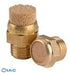Flat Head Silencer Sintered Bronze Thread BSPP 1/2" CODE: 4 SE P