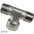 G1/8" Nickel Plated Equal Tee Male X Female X Male Thread CODE: ETMFM18