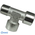 G1/8" Nickel Plated Equal Tee Female X Female X Male Thread CODE: ETFFM18
