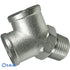BSPP G1/8" Nickel Plated ‘Y’ Connector Male Inlet Thread CODE: YMF18