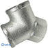 BSPP G3/8" Nickel Plated ‘Y’ Connector Female Inlet Thread CODE YFF38