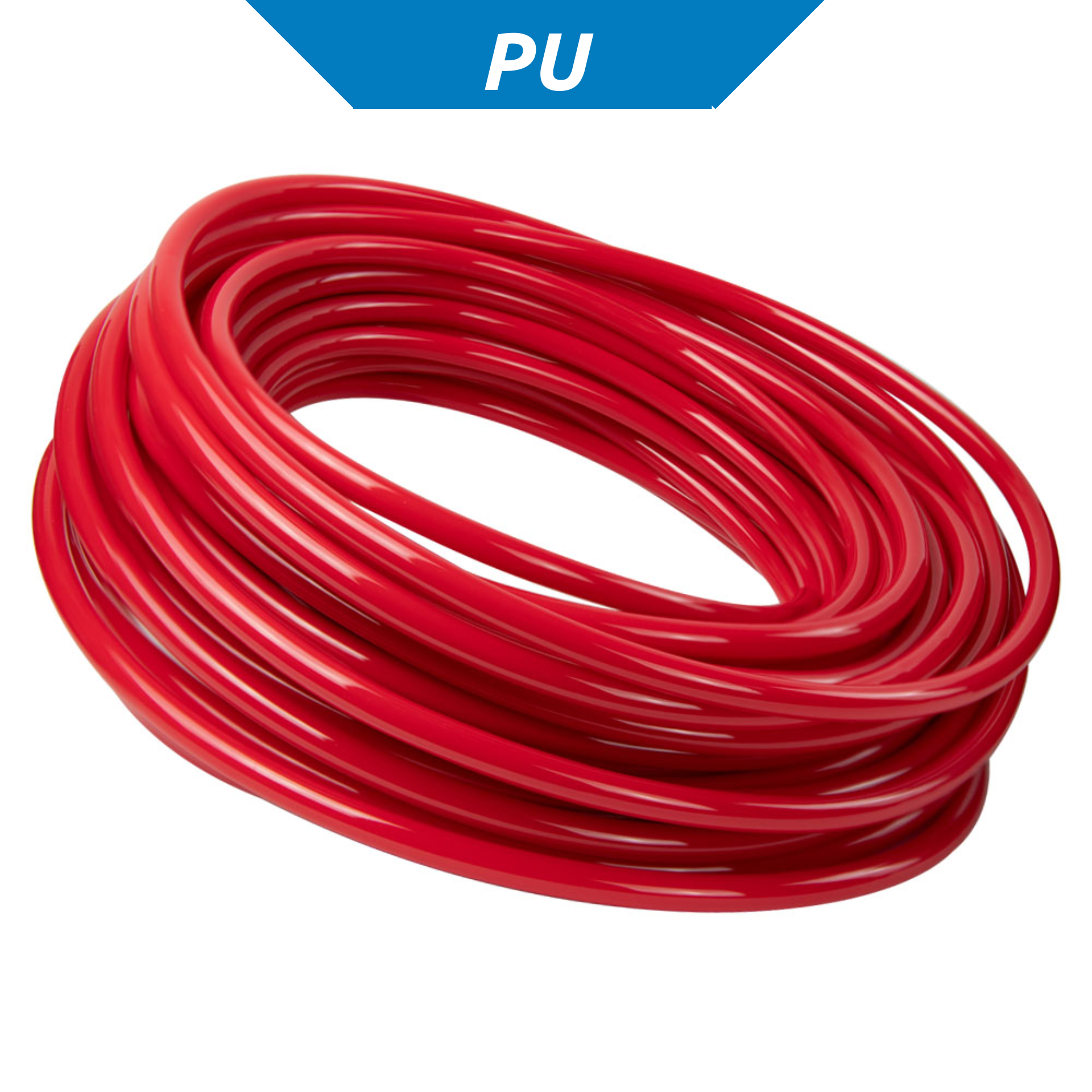 Red PU Tubing