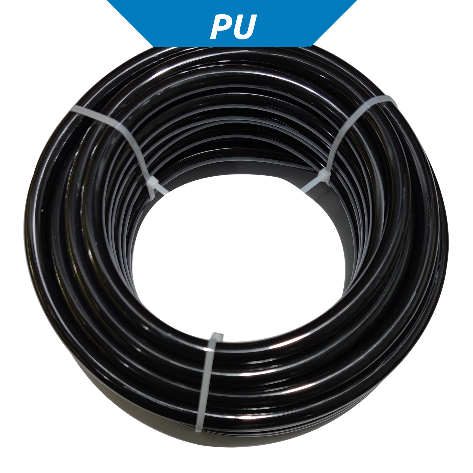 Black PU Tubing