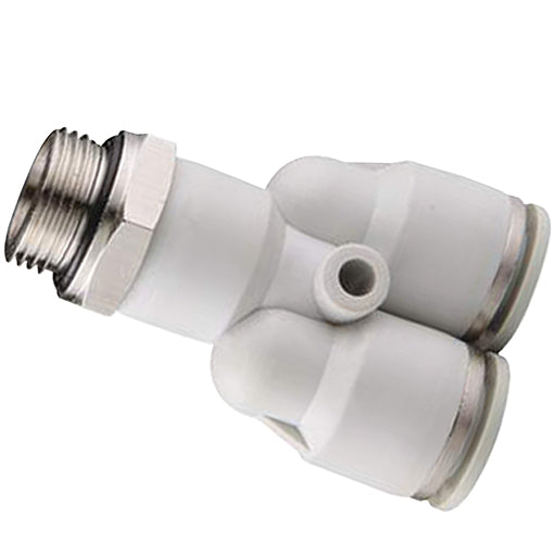 Tube Fittings / Threaded Y Connector BSP Parallel x Tube