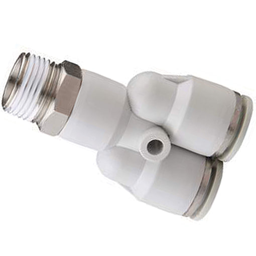 Tube Fittings / Threaded Y Connector BSP Thread X Tube – Irish Air ...