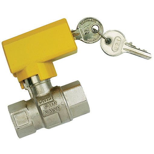Gas Full Bore Valve, Type BV76, Lockable / F X F BSPP