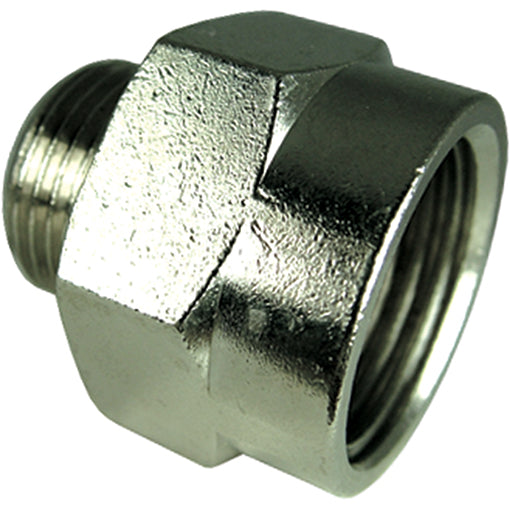 Male X Female Nickel Plated Parallel Adaptor