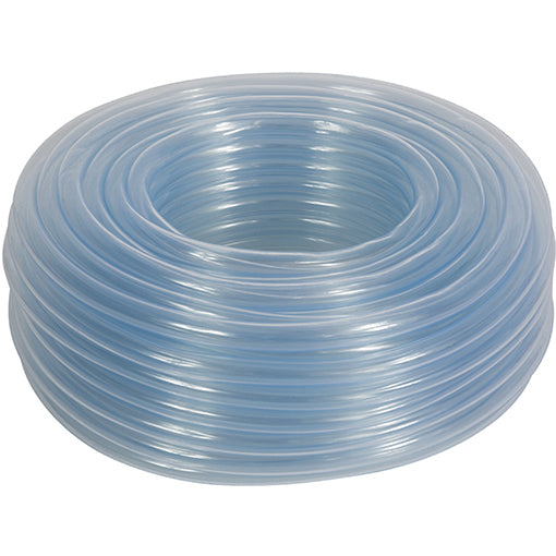 Clear Unreinforced PVC Hose, Light Wall, 30 Metre Coils