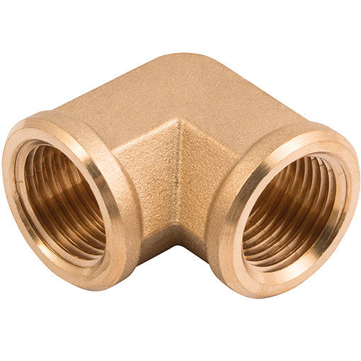 Brass Equal Elbow Female Thread BSPT