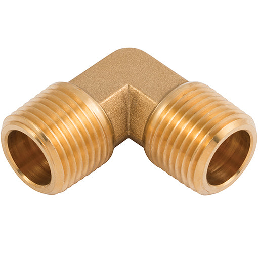 Brass Equal Elbow Male Thread BSPT