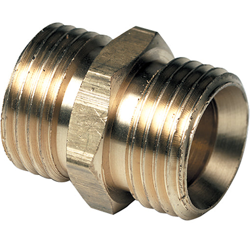 Brass Parallel Connector 60D Cone Seat