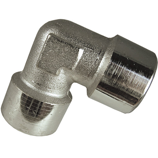 Nickel Plated Equal Elbow Female Thread BSPP