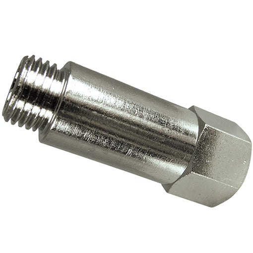 Male X Female Nickel Plated Extended Parallel Adaptor BSPP