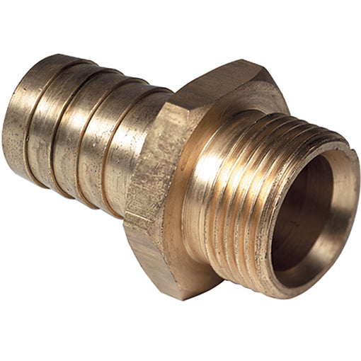 Brass Male Parallel Thread BSPP X Hose Tail