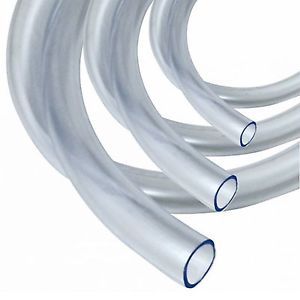 Clear Unreinforced PVC Hoses, Heavy Wall, 30M Coils