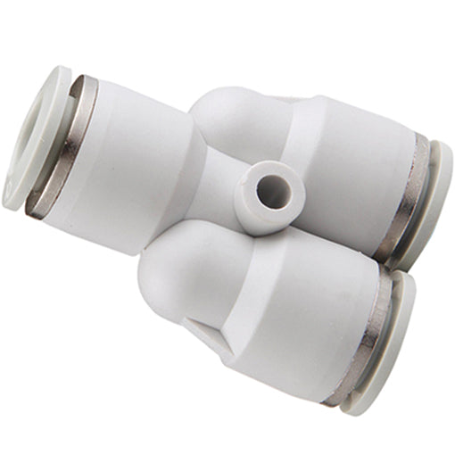 Tube Fittings / Y Connector Increasing on Branch