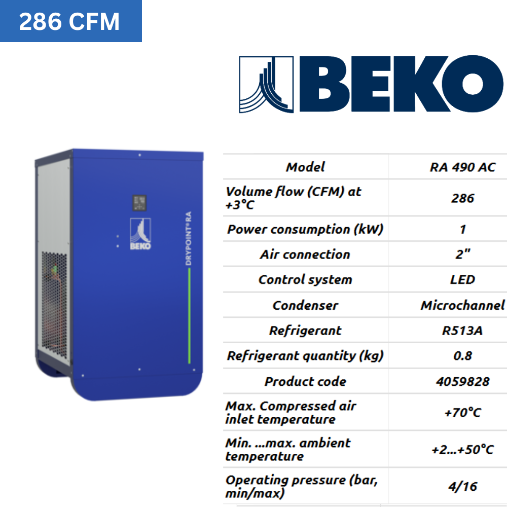 Beko DRYPOINT RA III Air Dryer