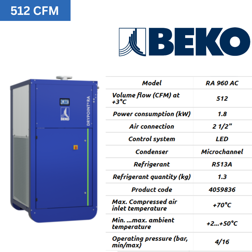 Beko DRYPOINT RA III Air Dryer