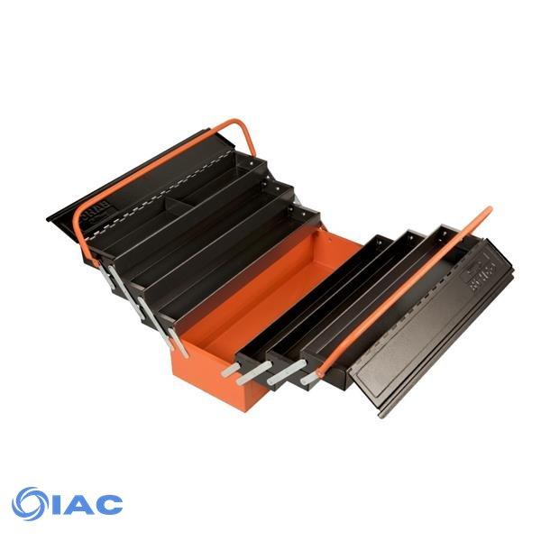 BAHCO 1497MBF750 – CANTILEVER STYLE TOOL BOX WITH 7 COMPARTMENTS 250 MM X 200 MM X 530 MM 12 KG